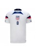 Fotbalové Dres Spojené státy Weston McKennie #8 Domácí Oblečení MS 2022 Krátký Rukáv